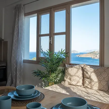 Monopetra View 2 Leros Villa Nisís Léros